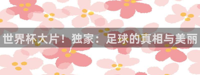 世界杯亚洲区预选赛赛程:世界杯大片!独家:足球的真相与美丽